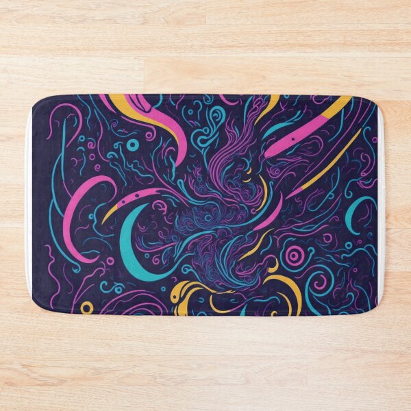 Item preview, Neon Dreams: A Dazzling Display of Abstract Doodles designed and sold by RedArtG09.