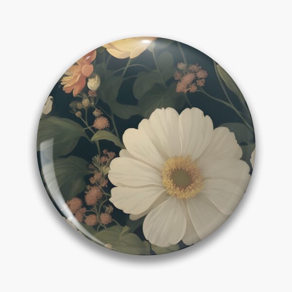 Item preview, AI Generated 70s Watercolor Tropical Flower and Leaf pattern  designed and sold by AiArtMerch.