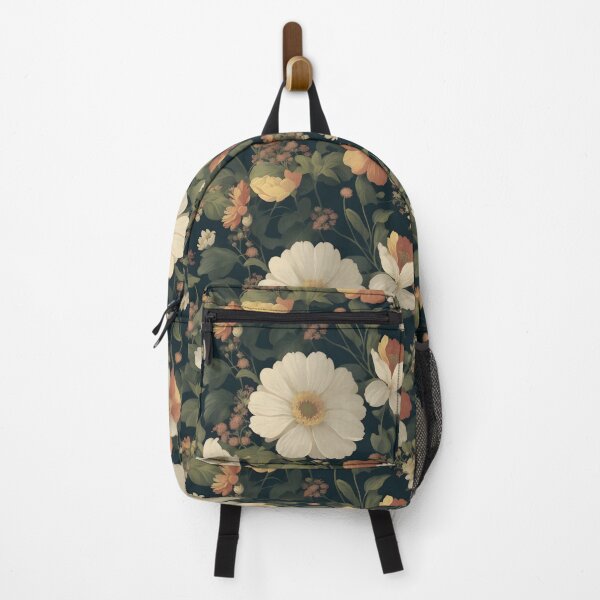 Item preview, AI Generated 70s Watercolor Tropical Flower and Leaf pattern  designed and sold by AiArtMerch.
