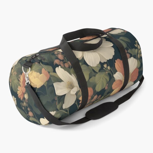 Item preview, AI Generated 70s Watercolor Tropical Flower and Leaf pattern designed and sold by AiArtMerch.