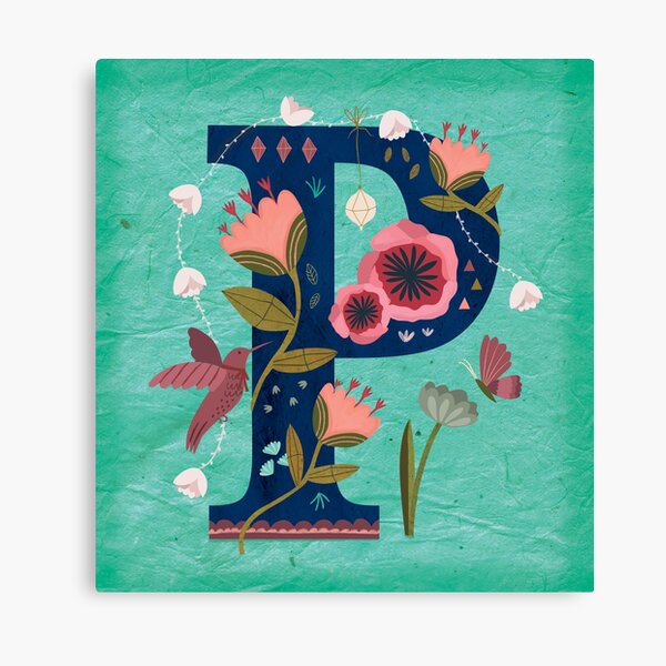 Letter P Canvas Print