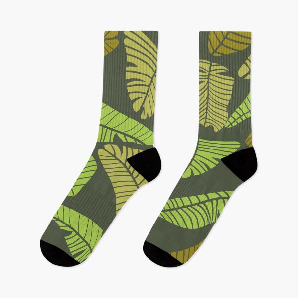 Item preview, Green leaves of tropical plants designed and sold by ReflectedCrafts.