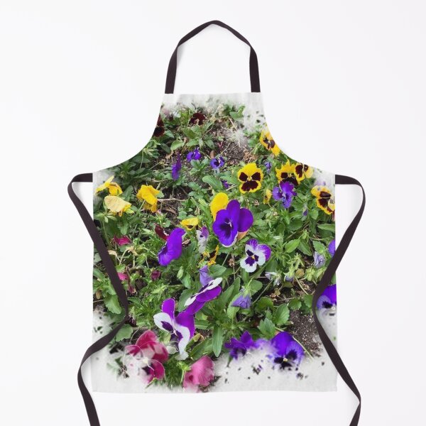 Item preview, Yellow and Purple Pansies by Iritof designed and sold by iritof.