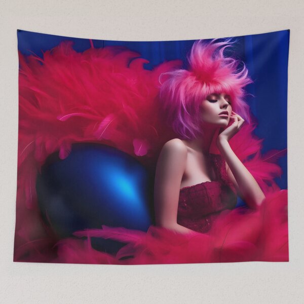 Item preview, Glamor girl with balloon 6 designed and sold by Tim-Ries.