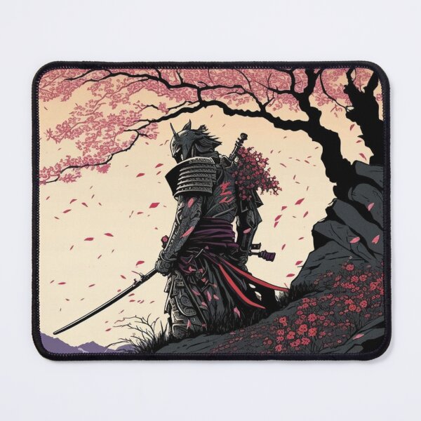 Item preview, Meditating Samurai during Sakura season designed and sold by Onigokko.