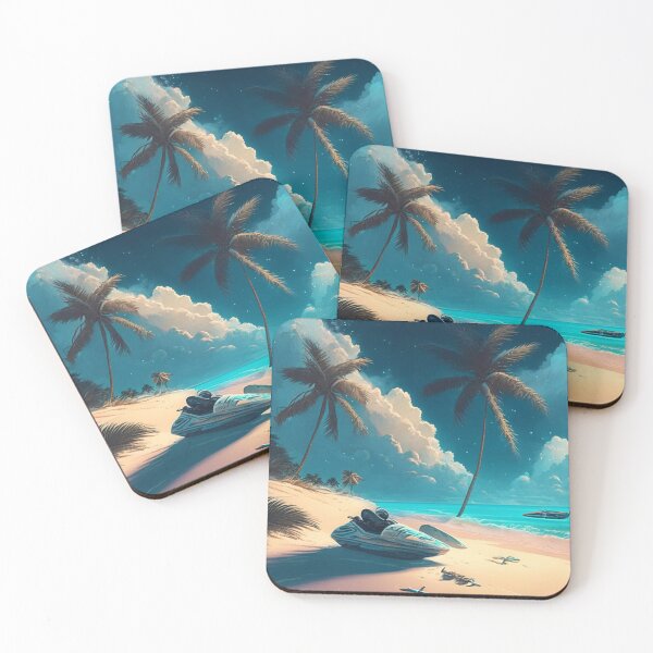 Item preview, Low-Fi Midnight Starry Beach designed and sold by TimelessStudios.
