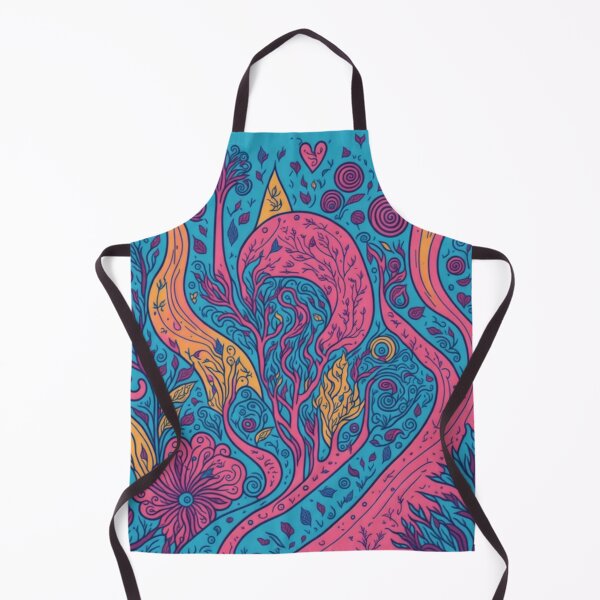 Artikelvorschau, Pastel Dreamscape: A Whimsical Journey through Abstract Doodles entworfen und verkauft von RedArtG09.