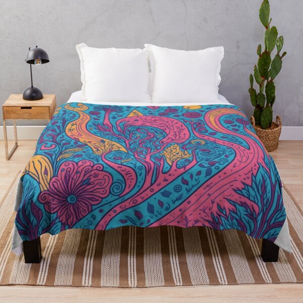 Artikelvorschau, Pastel Dreamscape: A Whimsical Journey through Abstract Doodles entworfen und verkauft von RedArtG09.