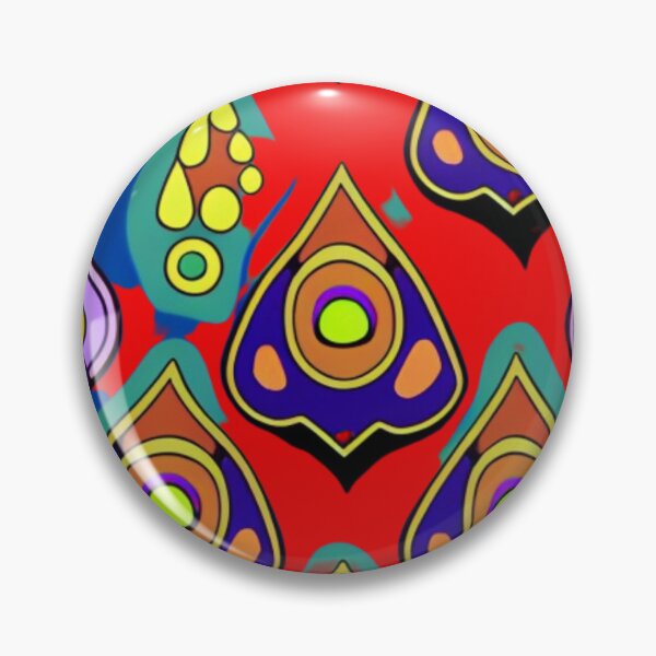 Item preview, Trippy amulet icon sprite abstract pattern cloudy organic designed and sold by aipaint.