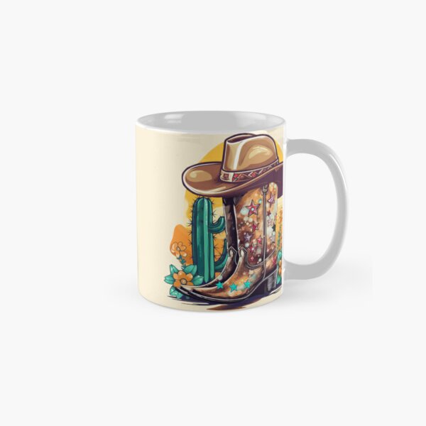 Cowgirl Coffee Cup Save A Horse Ride A Cowgirl Ceramic Mug 11 oz Tea C