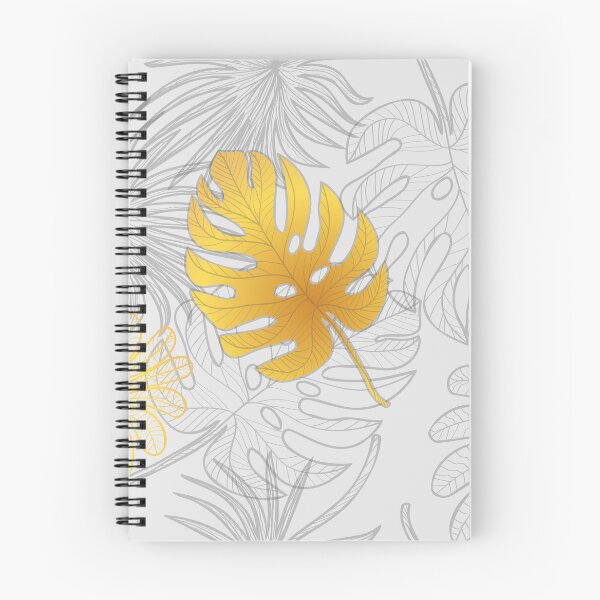 Item preview, Gold and silver leaves of tropical plants  designed and sold by ReflectedCrafts.