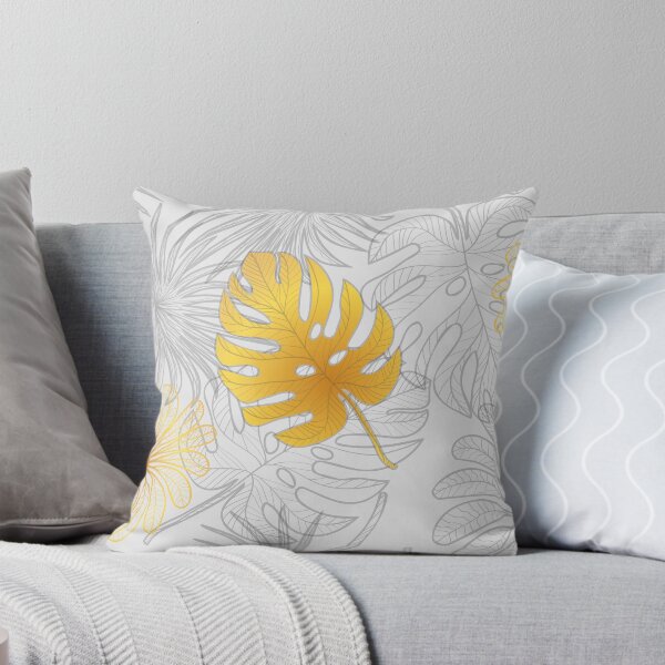 Item preview, Gold and silver leaves of tropical plants  designed and sold by ReflectedCrafts.