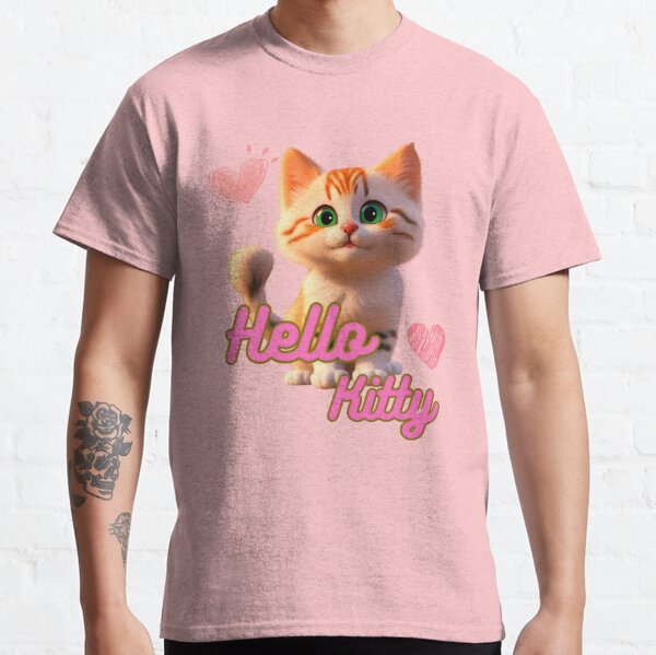 Hello Kitty, Tops, 4bright Pink Hello Kitty Shirt