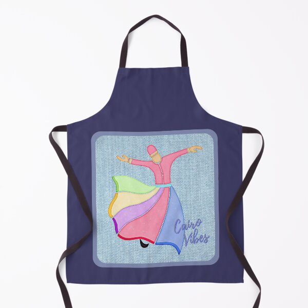 Item preview, Cairo whirling dervish, egypt, vintage, jeans patch. designed and sold by art-of-egypt.