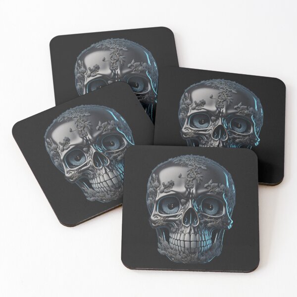 Item preview, Cute and Adorable Charming Smiling Skeleton Skull  designed and sold by PC-artist.