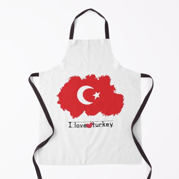 Item preview, I love country turkey t-shirt | I love country turkey map art t-shirt designed and sold by KARTICK DUTTA.