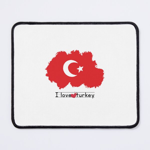 Item preview, I love country turkey t-shirt | I love country turkey map art t-shirt  designed and sold by KARTICK DUTTA.