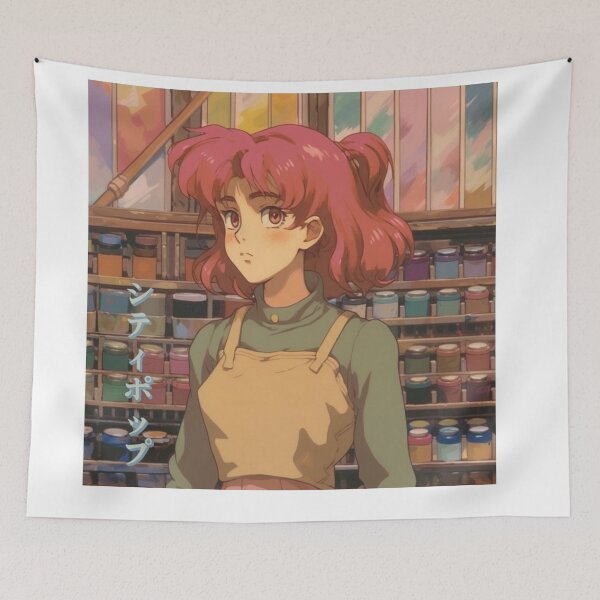 Item preview, Aesthetic Anime Girl designed and sold by TMDNE.
