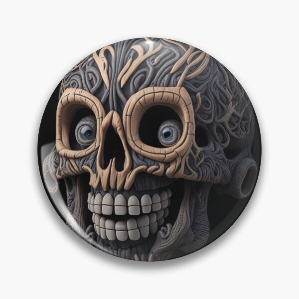 Item preview, Cute and Adorable Charming Smiling Skeleton Skull  designed and sold by PC-artist.