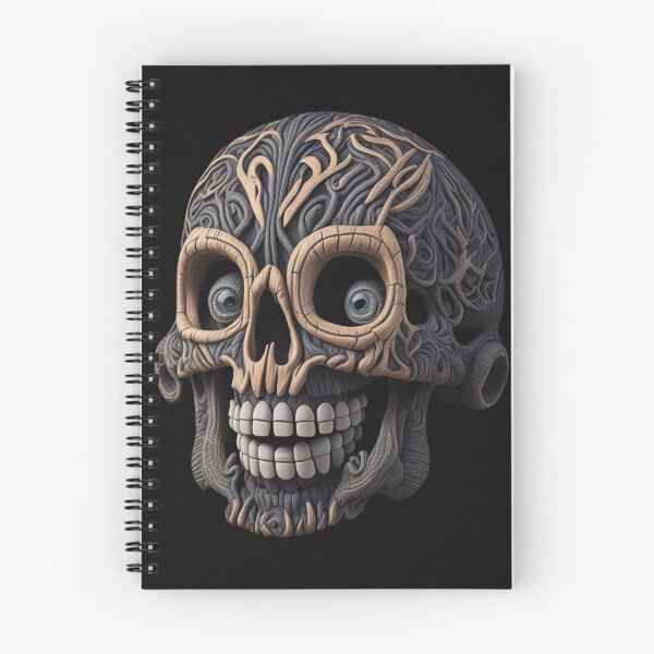 Item preview, Cute and Adorable Charming Smiling Skeleton Skull  designed and sold by PC-artist.