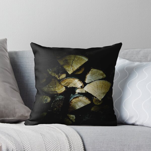 Item preview, Dark Nature Photography - Dark Wood Pile 2 designed and sold by bauerandbale.
