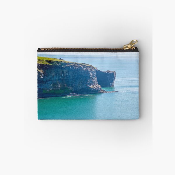 Item preview, coastline and cliffs with flowers designed and sold by morrbyte.