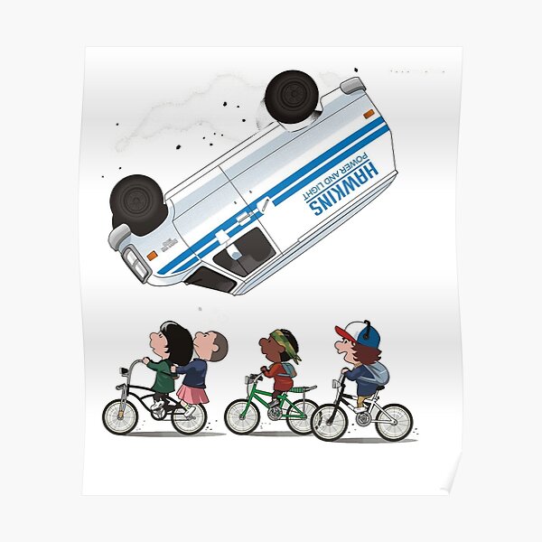 "Stranger things Van " Poster by russ867 | Redbubble