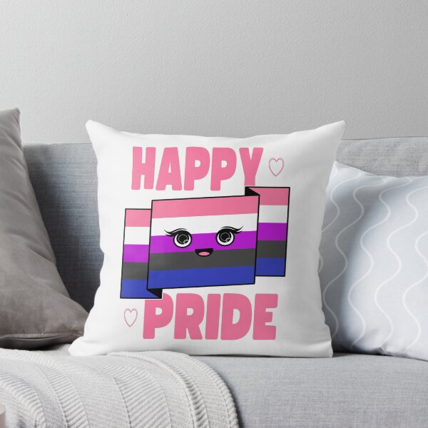 Item preview, Happy Pride Month (Genderfluid Flag Edition) designed and sold by ObsidianDaz.