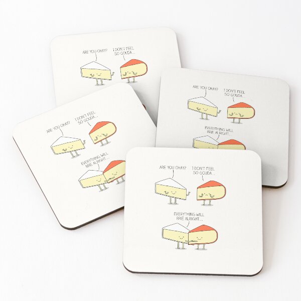 Item preview, Cheesy friends designed and sold by Milkyprint.