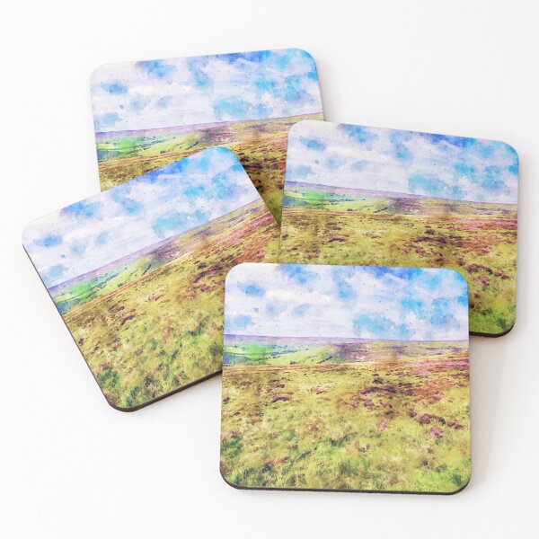 Item preview, North Yorkshire Moors Landscape - Farndale designed and sold by MichaelBShannon.