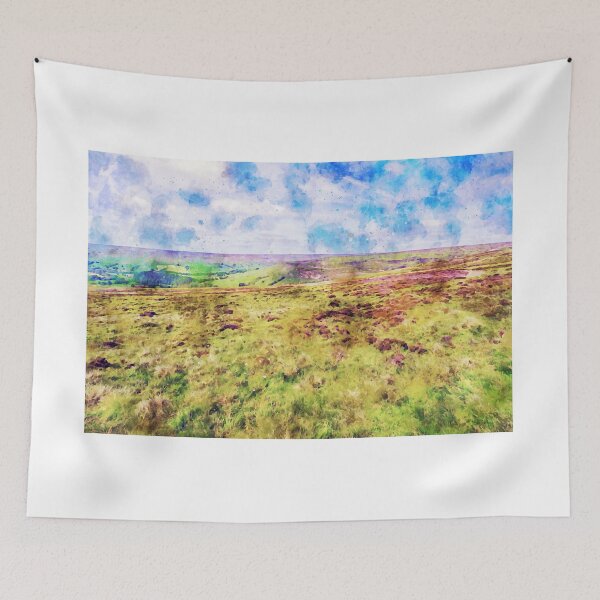Item preview, North Yorkshire Moors Landscape - Farndale designed and sold by MichaelBShannon.