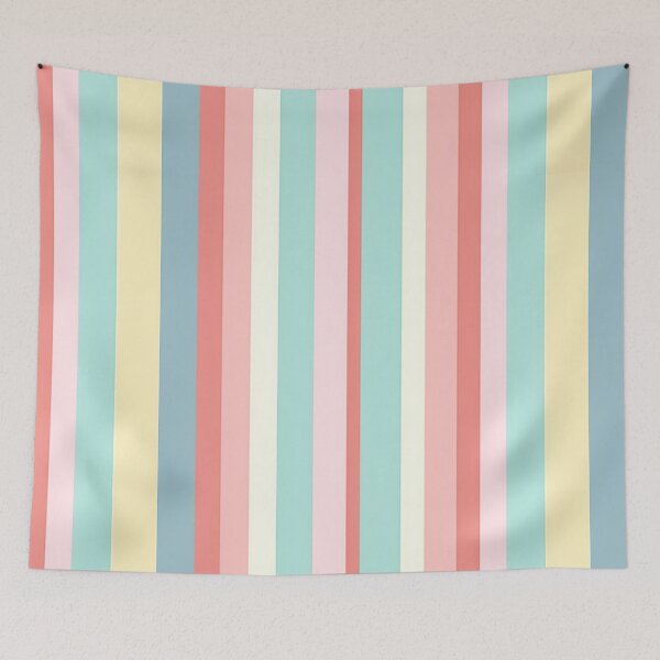 Item preview, Pastel Stripes Pattern designed and sold by Hibiskusmond.