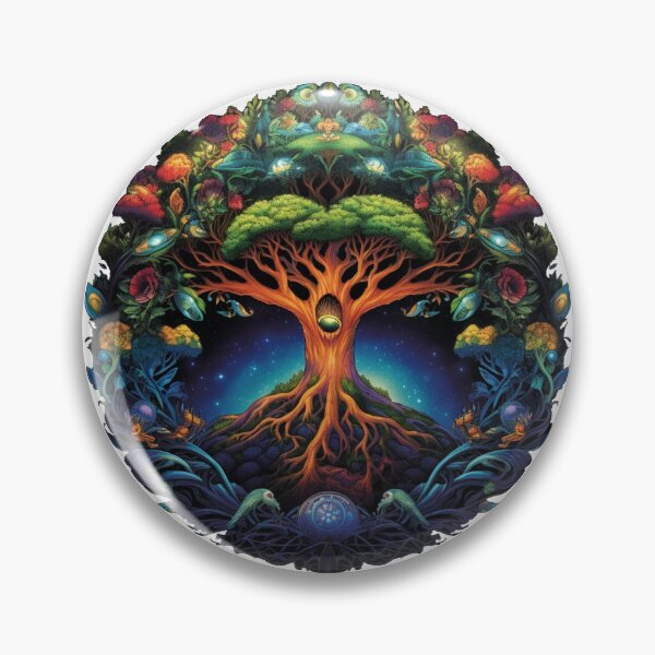 Artikelvorschau, Spiritual Aesthetic Art | White | Sacred Yggdrasil Tree entworfen und verkauft von FantasySoul.