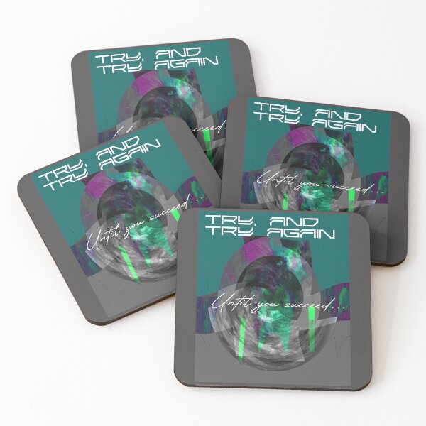 Item preview, Try it, and try it again. Until you succeed. designed and sold by ROUGHSEA.