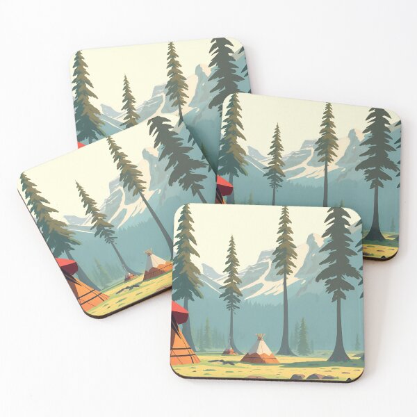 Item preview, FJP0052 - Native American Settlement designed and sold by Futuriddle.