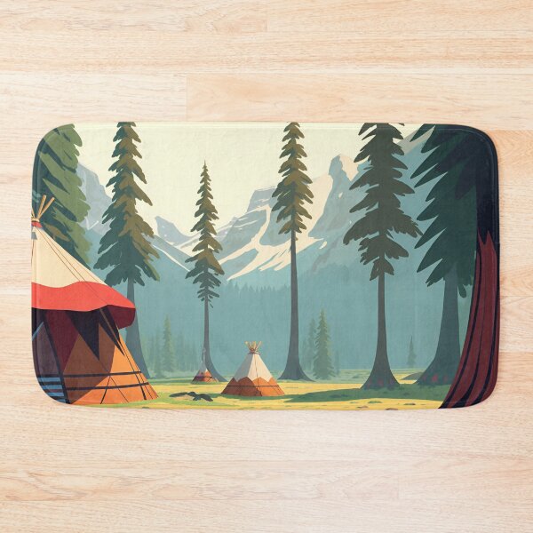 Item preview, FJP0052 - Native American Settlement designed and sold by Futuriddle.
