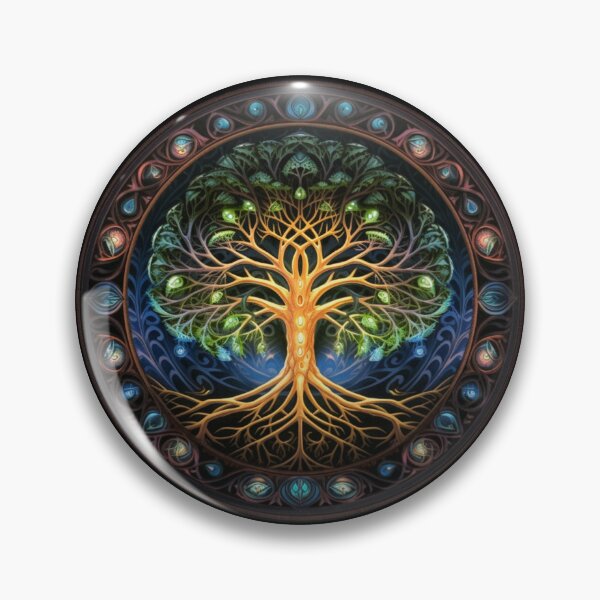 Item preview, Magical, Colorful, Earthcore | Black | Yggdrasil Spirit Tree designed and sold by FantasySoul.
