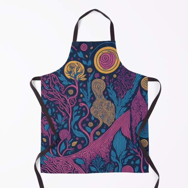 Artikelvorschau, Pastel Palette Paradise: Exploring a Whimsical Doodle Landscape entworfen und verkauft von RedArtG09.