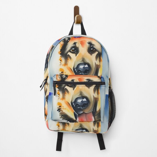 Item preview, German Shepherd Dog Watercolour Art designed and sold by Ameiva-Apparel.