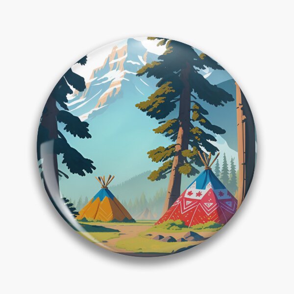 Item preview, FJP0053 - Native American Settlement designed and sold by Futuriddle.