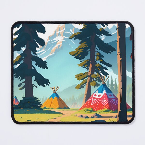 Item preview, FJP0053 - Native American Settlement designed and sold by Futuriddle.