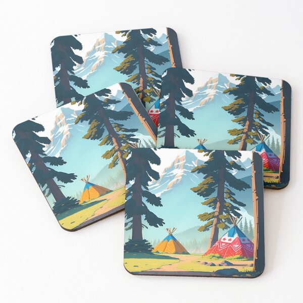 Item preview, FJP0053 - Native American Settlement designed and sold by Futuriddle.
