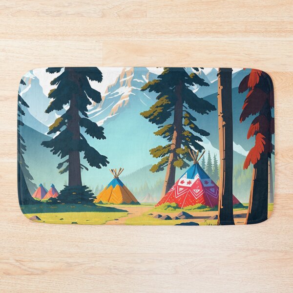 Item preview, FJP0053 - Native American Settlement designed and sold by Futuriddle.