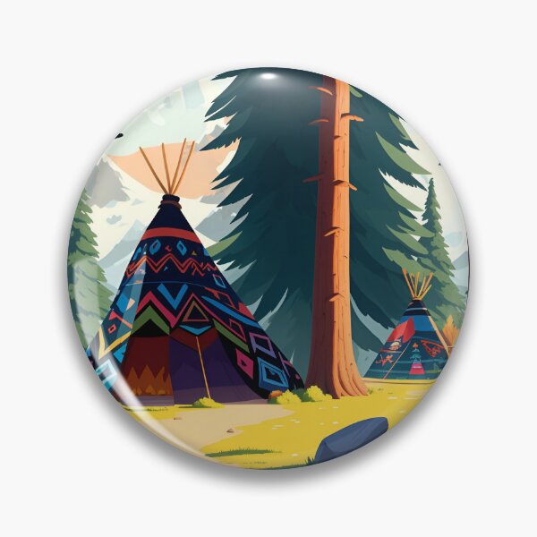Item preview, FJP0054 - Native American Settlement designed and sold by Futuriddle.