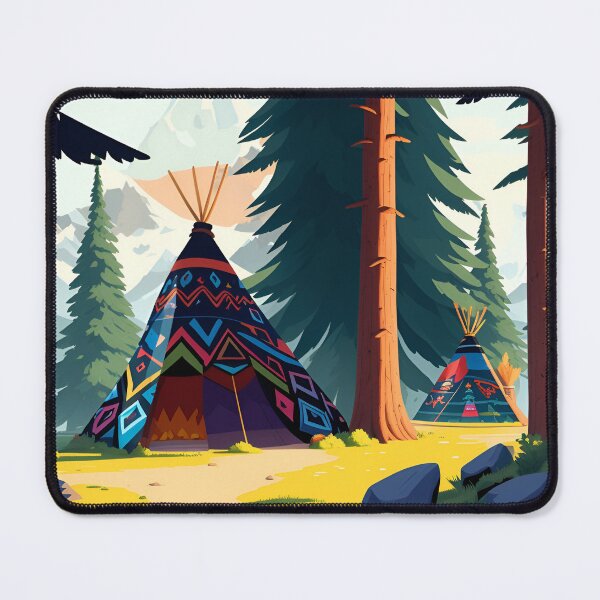 Item preview, FJP0054 - Native American Settlement designed and sold by Futuriddle.