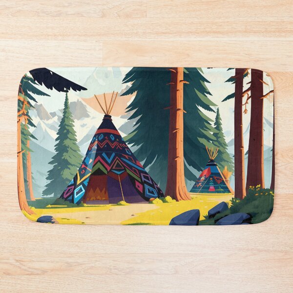 Item preview, FJP0054 - Native American Settlement designed and sold by Futuriddle.