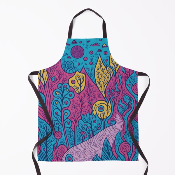 Artikelvorschau, Pastel Doodle Extravaganza: A Delightful Abstract Journey entworfen und verkauft von RedArtG09.