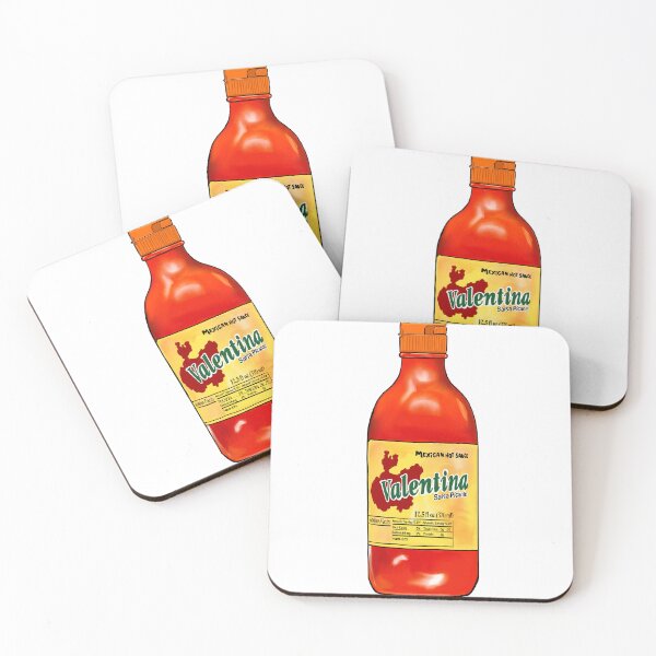 Item preview, Valentina Mexican Hispanic hot sauce sticker design designed and sold by Celeste1120.