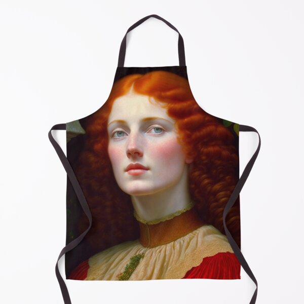 Item preview, A Beautiful Pre Raphaelite Painting of a Red Headed Young Woman designed and sold by KALEIDOSCOPE UK.