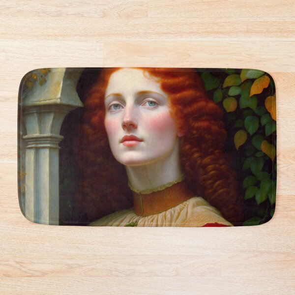 Item preview, A Beautiful Pre Raphaelite Painting of a Red Headed Young Woman designed and sold by KALEIDOSCOPE UK.